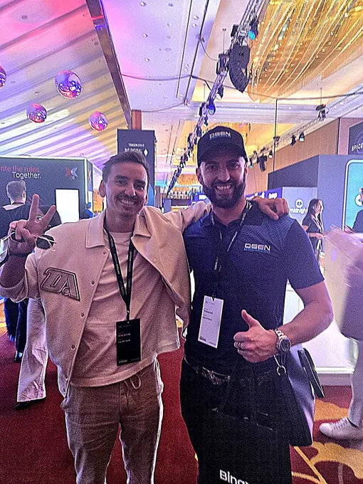 Cole Goodwin at an industry summit