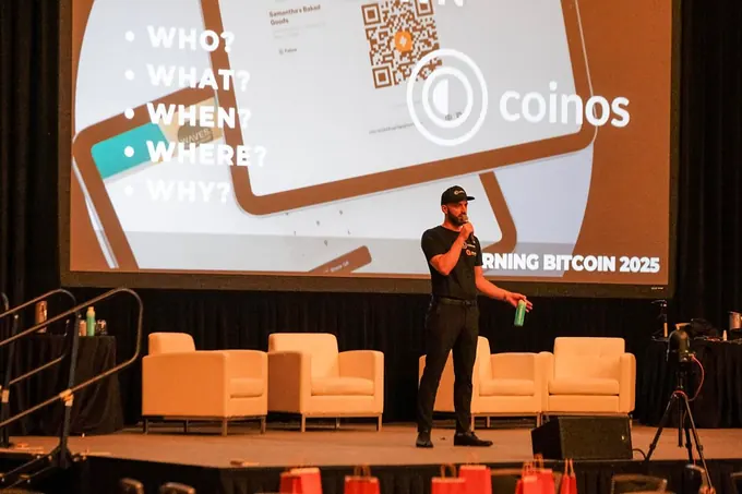 Cole Goodwin, Presenting Coinos, Learning Bitcoin 2025